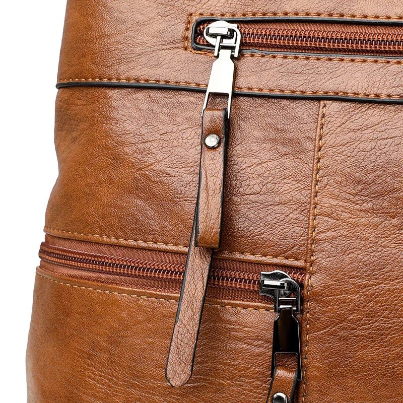 Elegant Handbag for Women High Quality Leather Top - Handle Bags Purse Ladies Shoulder Crossbody Bag Large Casual Tote 2025 Hot - RELUX.STORE