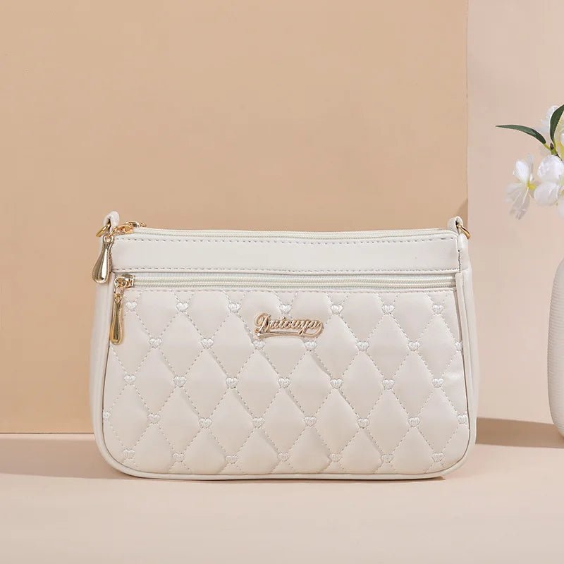 Embroidery Messenger Bags Women Leather Handbags Bags for Women Sac a Main Ladies hair ball Hand Bag - RELUX.STORE