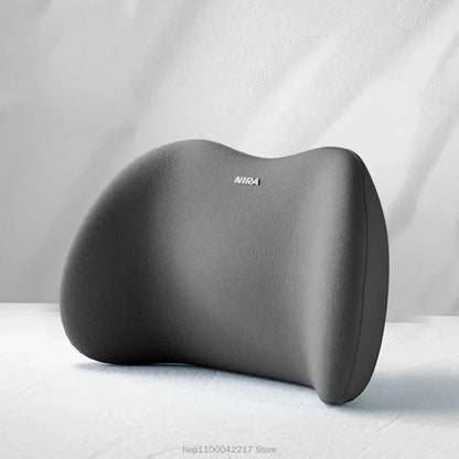 "Ergonomic Memory Foam Car Seat Cushion – All - Season Comfort Lumbar Support & Headrest Pillow | Pressure Relief Cushion Set for Cars & Office Chairs" - RELUX.STORE