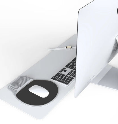 Ergonomic Mouse Pad Wrist Support, Comfortable Mouse Pad Wrist Rest, Relieve Wrist Pain Gel Mouse pad, Laptop, computer, office - RELUX.STORE