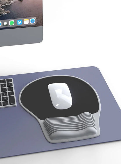 Ergonomic Mouse Pad Wrist Support, Comfortable Mouse Pad Wrist Rest, Relieve Wrist Pain Gel Mouse pad, Laptop, computer, office - RELUX.STORE