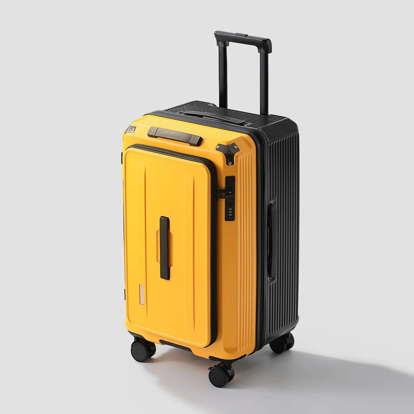 Expandable Luggage, Large - Capacity Thickened Trolley Case, 24 - inch Travel Suitcase, Luggage with Combination Lock, Sturdy and Du - RELUX.STOREExpandable Luggage, Large - Capacity Thickened Trolley Case, 24 - inch Travel Suitcase, Luggage with Combination Lock, Sturdy and Du
