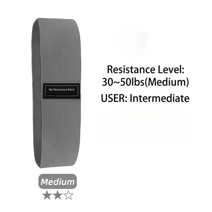 "Fabric Resistance Hip Booty Bands – Glute & Thigh Workout Loops for Squats, Stretching, Yoga & Gym Fitness | Elastic Fitness Bands by Relux.Store" - RELUX.STORE
