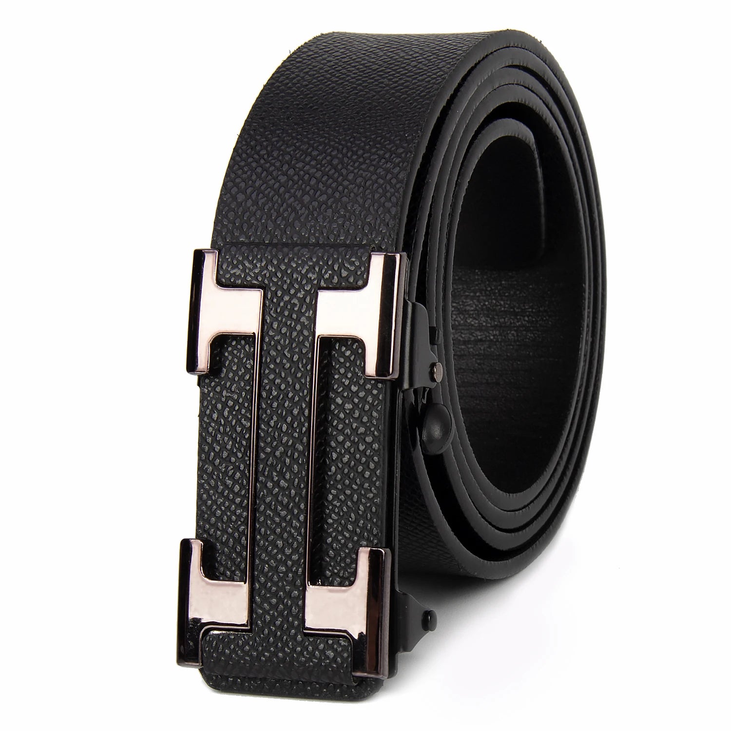 “Famous Style Men’s Brand Belt – Durable Business Waist Belt for Men | Dark - Colored Stylish Gift Item” - RELUX.STORE