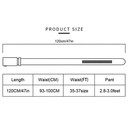 “Famous Style Men’s Brand Belt – Durable Business Waist Belt for Men | Dark - Colored Stylish Gift Item” - RELUX.STORE