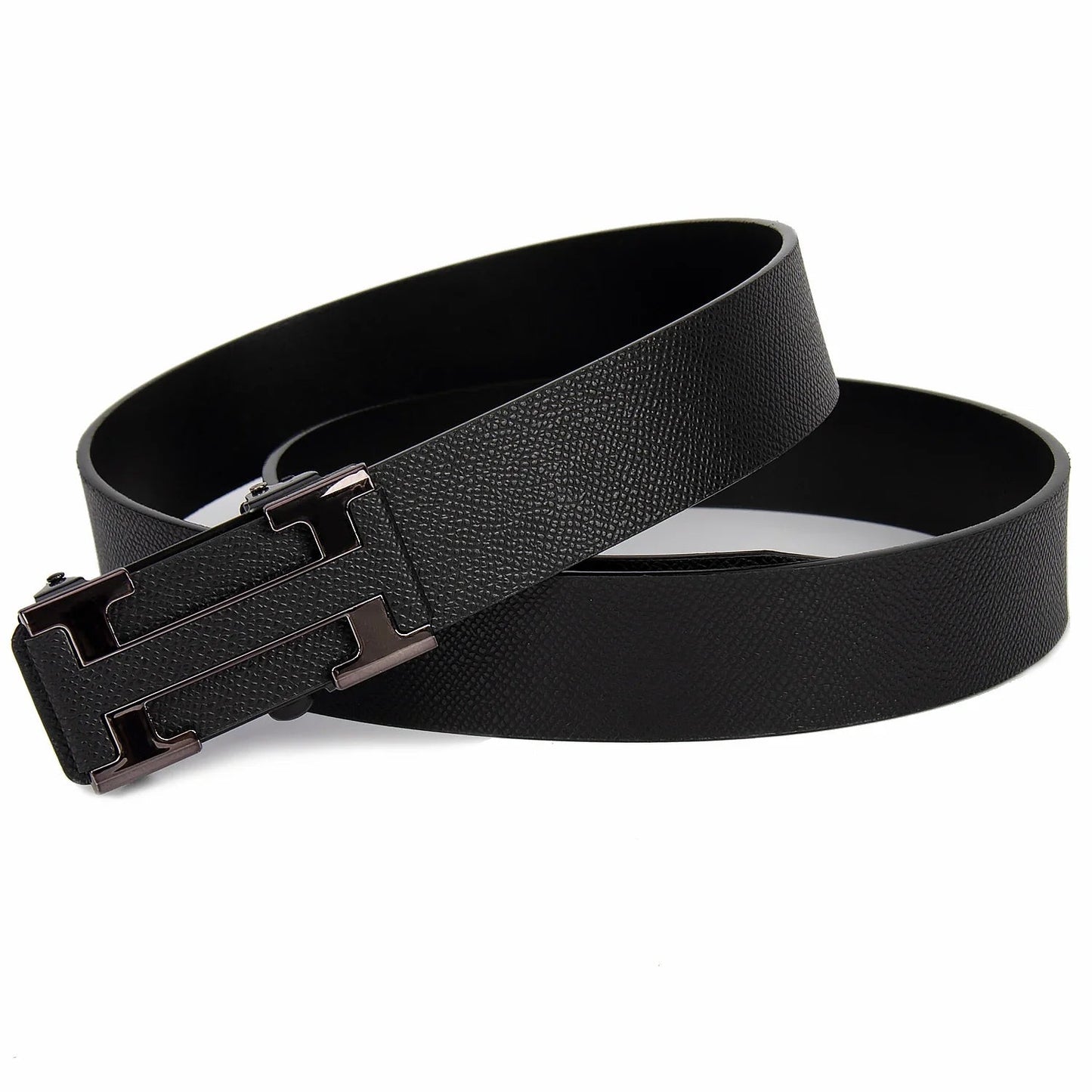 “Famous Style Men’s Brand Belt – Durable Business Waist Belt for Men | Dark - Colored Stylish Gift Item” - RELUX.STORE