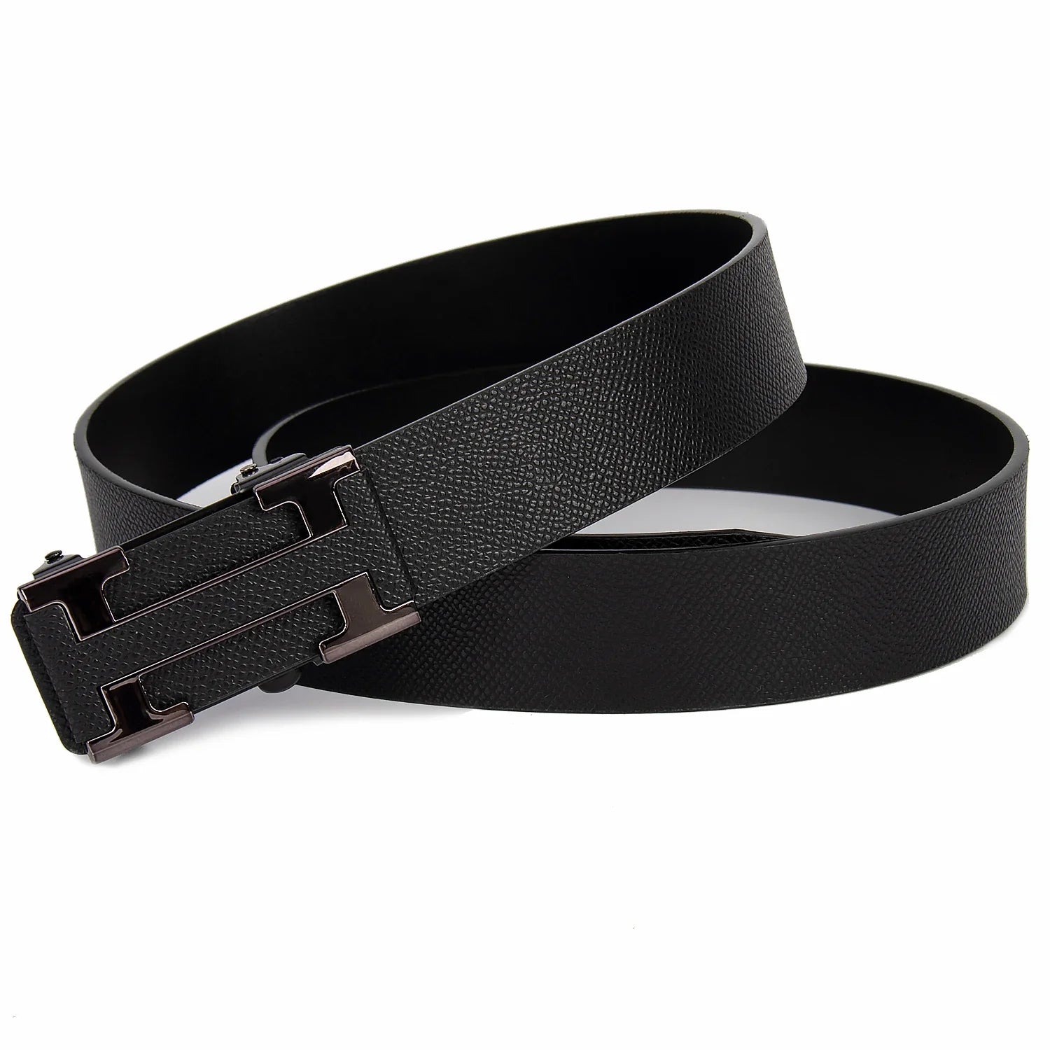 “Famous Style Men’s Brand Belt – Durable Business Waist Belt for Men | Dark - Colored Stylish Gift Item” - RELUX.STORE