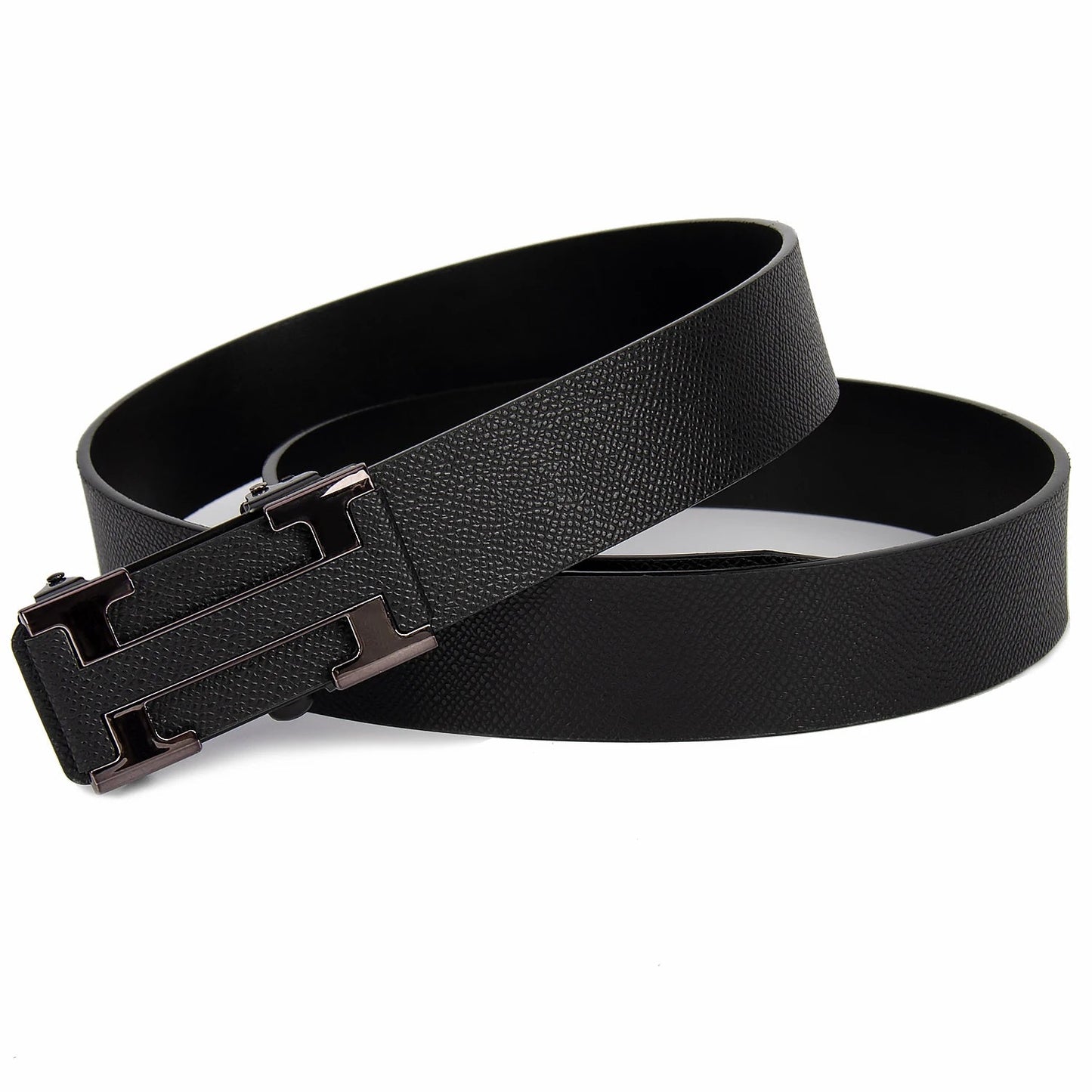 “Famous Style Men’s Brand Belt – Durable Business Waist Belt for Men | Dark - Colored Stylish Gift Item” - RELUX.STORE