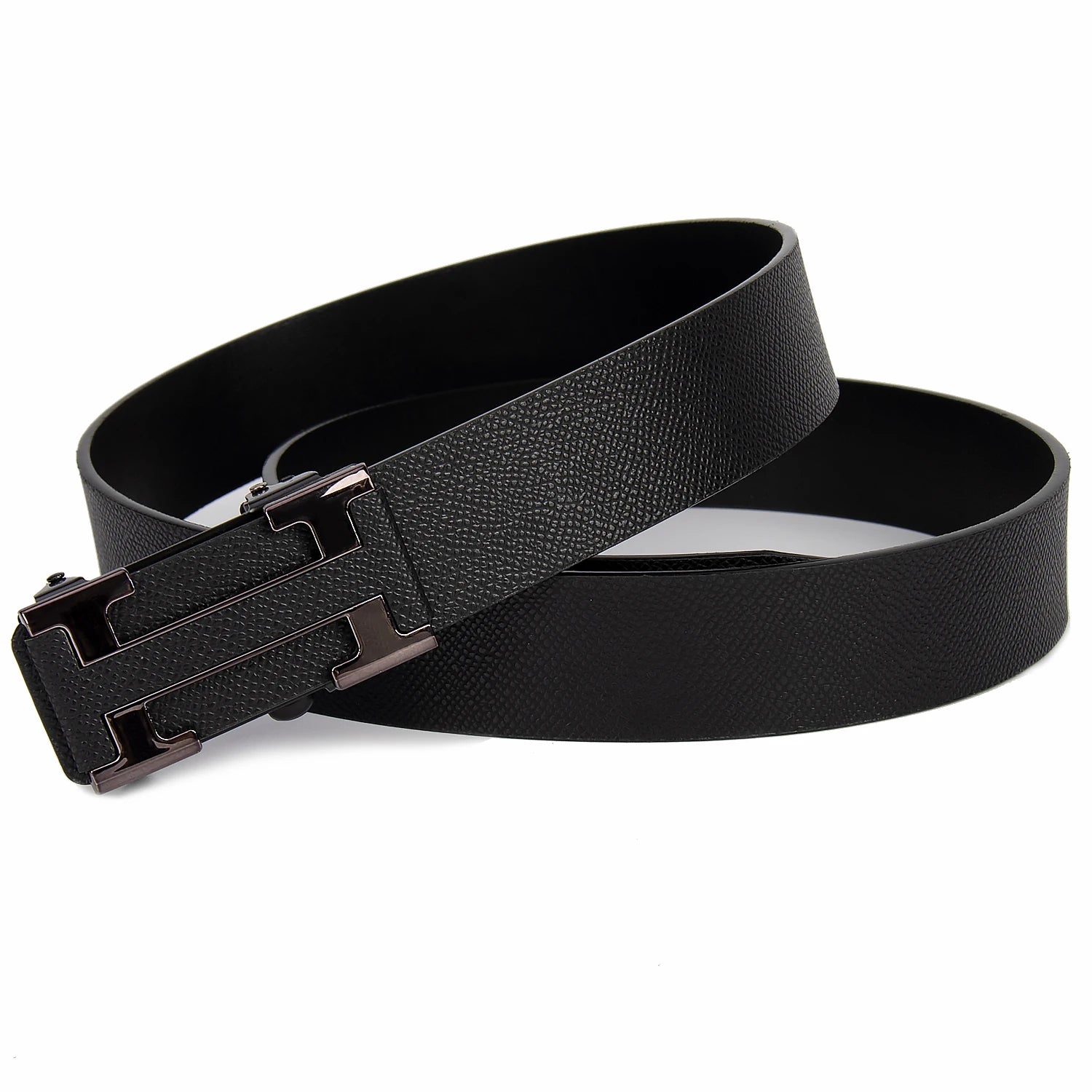 “Famous Style Men’s Brand Belt – Durable Business Waist Belt for Men | Dark - Colored Stylish Gift Item” - RELUX.STORE