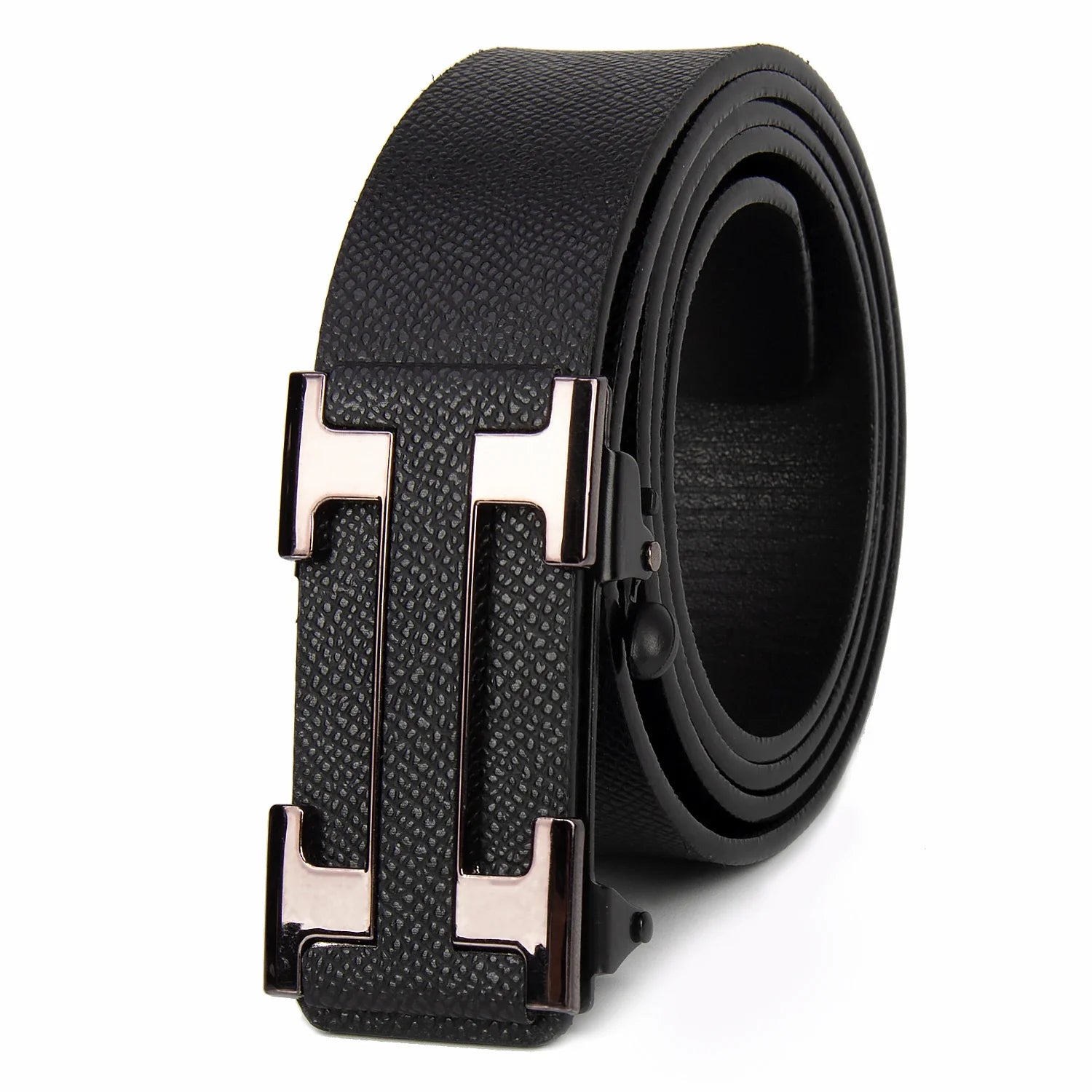 “Famous Style Men’s Brand Belt – Durable Business Waist Belt for Men | Dark - Colored Stylish Gift Item” - RELUX.STORE