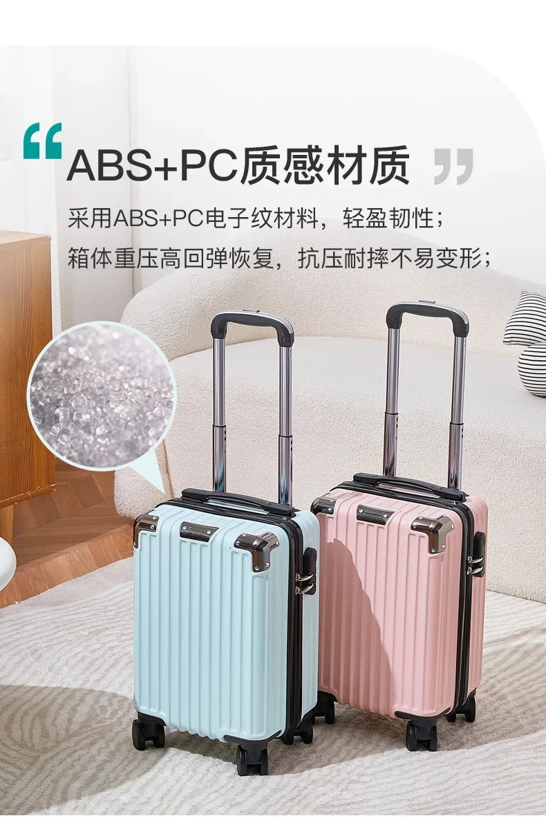 Fashion 16 - Inch Suitcase 2025 New Style Small Lightweight Carrying Case Trolley Case - RELUX.STOREFashion 16 - Inch Suitcase 2025 New Style Small Lightweight Carrying Case Trolley Case