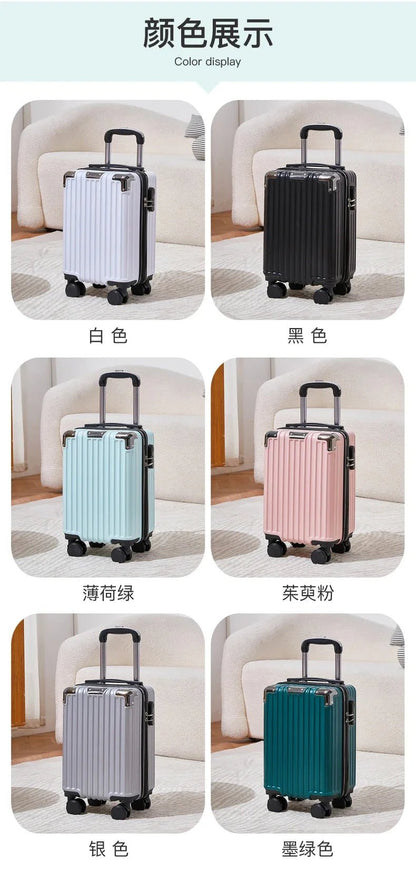 Fashion 16 - Inch Suitcase 2025 New Style Small Lightweight Carrying Case Trolley Case - RELUX.STOREFashion 16 - Inch Suitcase 2025 New Style Small Lightweight Carrying Case Trolley Case