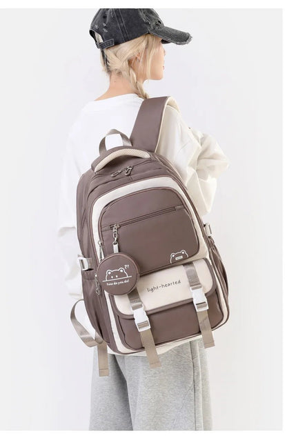 Fashion Girls School Backpack School Bags Teenage laptop Backpack Casual Travel backpack Book Bag Children schoolbag Waterproof - RELUX.STORE