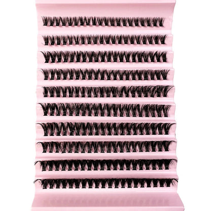 Faux Mink Eyelashes 540Cluster C Curled 9 - 16mm Mixed Natural Eyelash Extension 3D Russian Strip Personal Eyelash Makeup Tool - RELUX.STORE
