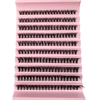Faux Mink Eyelashes 540Cluster C Curled 9 - 16mm Mixed Natural Eyelash Extension 3D Russian Strip Personal Eyelash Makeup Tool - RELUX.STORE