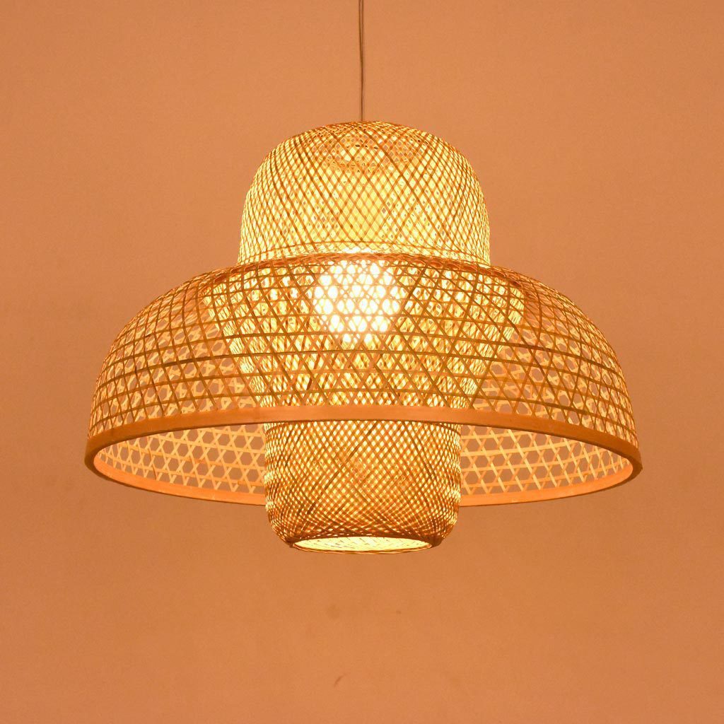 Household Farm Bamboo New Chinese Style Chandelier topwinson