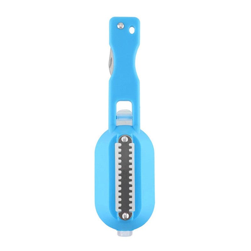 Fish Skin Brush Scraping Fish Scale Brush Grater Quick Disassembly Fish Knife Cleaning Peeling Skin Scraper Scraper Fish Scaler Kitchen Tools - RELUX.STORE
