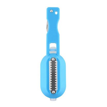 Fish Skin Brush Scraping Fish Scale Brush Grater Quick Disassembly Fish Knife Cleaning Peeling Skin Scraper Scraper Fish Scaler Kitchen Tools - RELUX.STORE