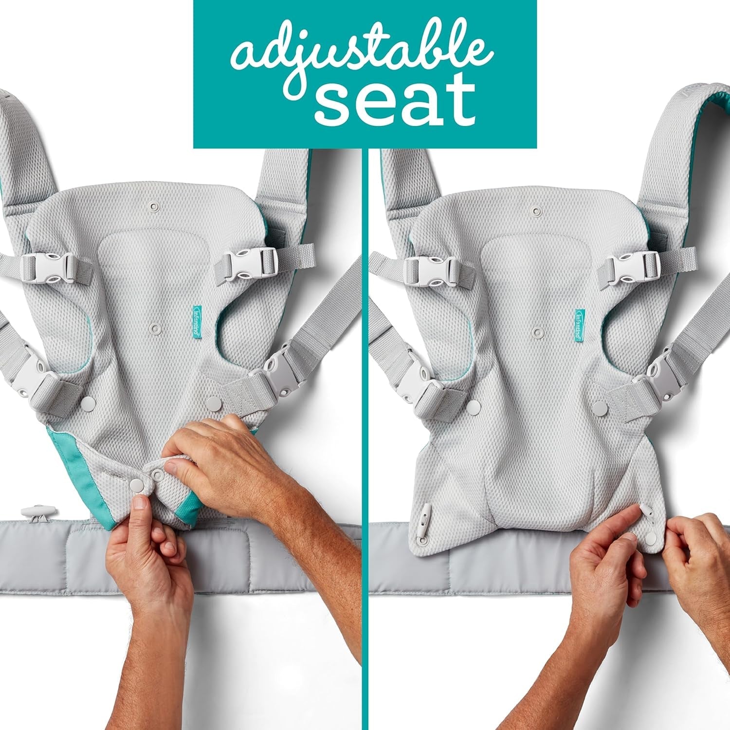 Flip 4 - In - 1 Light & Airy Convertible Baby Carrier, Adjustable, Ergonomic Babywearing, Registry Essential, Baby Carrier for Newborn to Toddler - RELUX.STORE