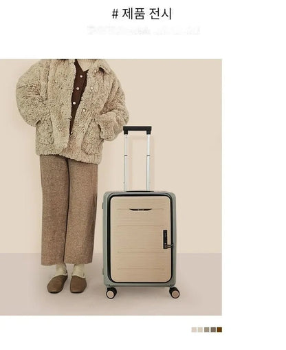 Foldable Suitcase Boarding Password Suitcase 24 Inch Universal Wheel Storage Suitcase Multifunctional Lightweight Trolley Case - RELUX.STOREFoldable Suitcase Boarding Password Suitcase 24 Inch Universal Wheel Storage Suitcase Multifunctional Lightweight Trolley Case