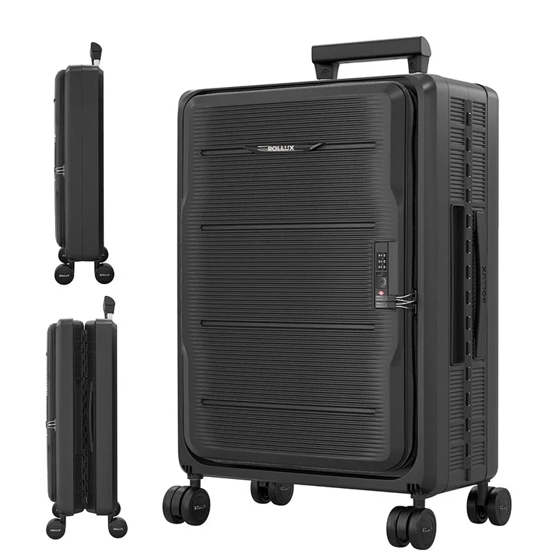 Foldable Suitcase Boarding Password Suitcase 24 Inch Universal Wheel Storage Suitcase Multifunctional Lightweight Trolley Case - RELUX.STOREFoldable Suitcase Boarding Password Suitcase 24 Inch Universal Wheel Storage Suitcase Multifunctional Lightweight Trolley Case