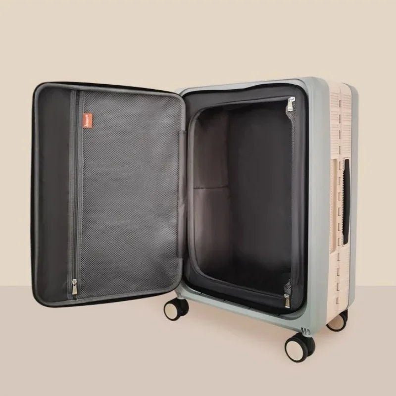 Foldable Suitcase Boarding Password Suitcase 24 Inch Universal Wheel Storage Suitcase Multifunctional Lightweight Trolley Case - RELUX.STOREFoldable Suitcase Boarding Password Suitcase 24 Inch Universal Wheel Storage Suitcase Multifunctional Lightweight Trolley Case