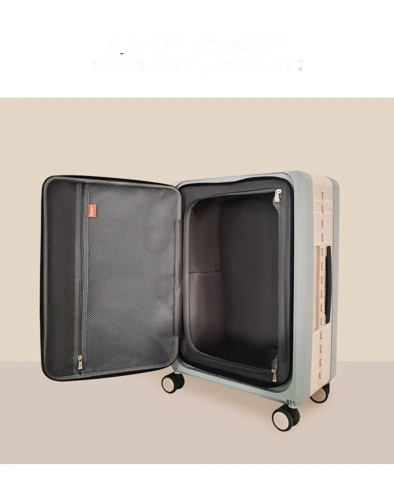 Foldable Suitcase Boarding Password Suitcase 24 Inch Universal Wheel Storage Suitcase Multifunctional Lightweight Trolley Case - RELUX.STOREFoldable Suitcase Boarding Password Suitcase 24 Inch Universal Wheel Storage Suitcase Multifunctional Lightweight Trolley Case