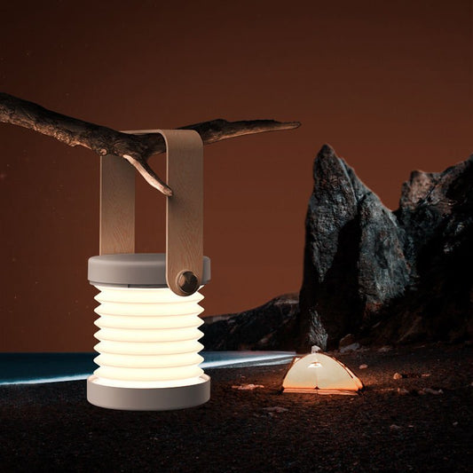 💡 "Foldable Touch LED Night Light – Dimmable Portable Reading Lantern, USB Rechargeable, Home Decor, Desk & Bedside Lamp" - RELUX.STORE