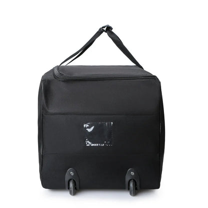 Foldable Wheel Bags Luggages Storage Bag with Wheels Large Capacity Carry On Luggage Carrier Expandable Trolley Suitcase - RELUX.STOREFoldable Wheel Bags Luggages Storage Bag with Wheels Large Capacity Carry On Luggage Carrier Expandable Trolley Suitcase