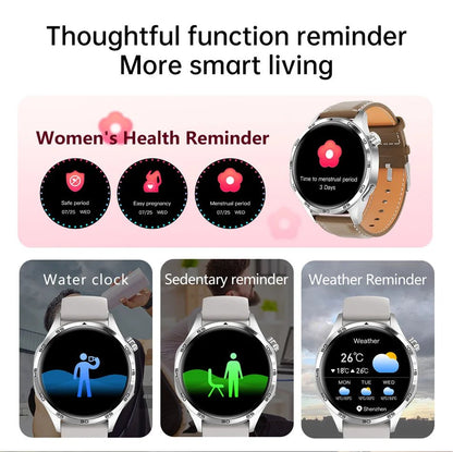 For HUAWEI GT5 Pro GPS NFC Smart Watch Men 360*360 AMOLED Screen Heart rate Bluetooth Call IP67 Waterproof Man Smartwatch 2024 - RELUX.STORE