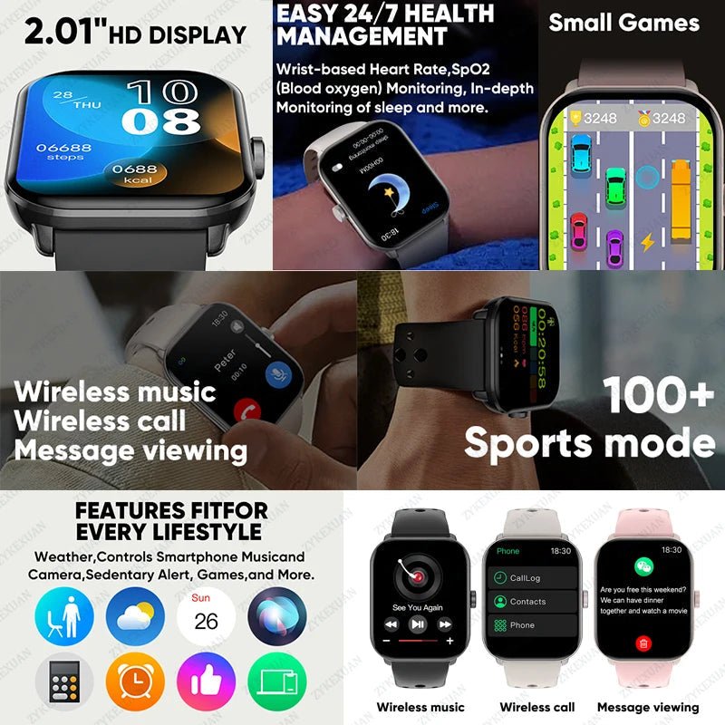 For Xiaomi Watch 5 Global Version Men Women HD AMOLED Screen Heart Rate Bluetooth Call GPS Track Waterproof Sports Smart Watch - RELUX.STORE