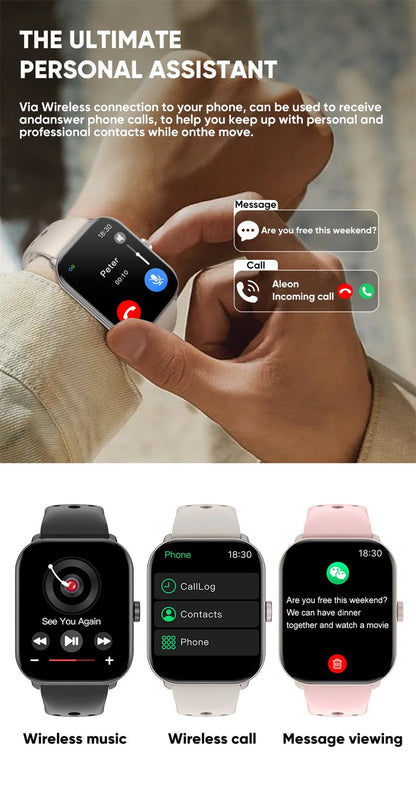 For Xiaomi Watch 5 Global Version Men Women HD AMOLED Screen Heart Rate Bluetooth Call GPS Track Waterproof Sports Smart Watch - RELUX.STORE