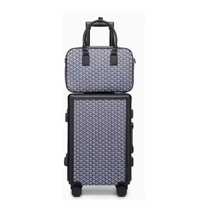 Formsia 20"24" Inch Women Spinner Retro Aluminum frame Trolley Bag Travel Suitcase Set Hand Luggage On Wheel - RELUX.STOREFormsia 20"24" Inch Women Spinner Retro Aluminum frame Trolley Bag Travel Suitcase Set Hand Luggage On Wheel