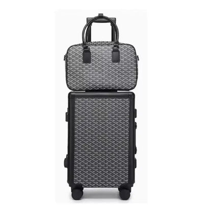 Formsia 20"24" Inch Women Spinner Retro Aluminum frame Trolley Bag Travel Suitcase Set Hand Luggage On Wheel - RELUX.STOREFormsia 20"24" Inch Women Spinner Retro Aluminum frame Trolley Bag Travel Suitcase Set Hand Luggage On Wheel