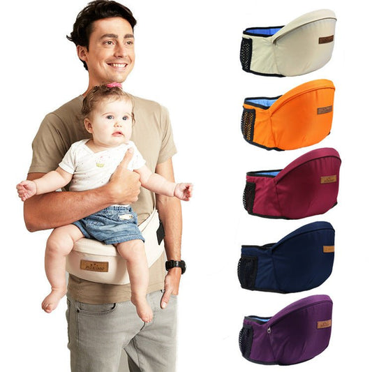 “Front Hugging Baby Hip Seat Carrier – Multifunctional Ergonomic Baby Sitting Stool for Parents & Infants | Comfortable Single Stool for Holding Children” - RELUX.STORE
