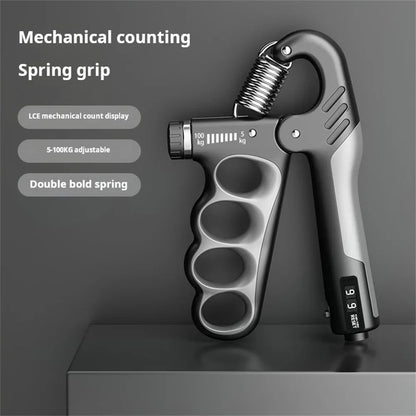 "G3 Adjustable Hand Gripper – 5 - 100Kg Finger & Forearm Strengthener | Gym Wrist Expander, Dynamometer & Muscle Recovery Trainer by Relux.Store" - RELUX.STORE