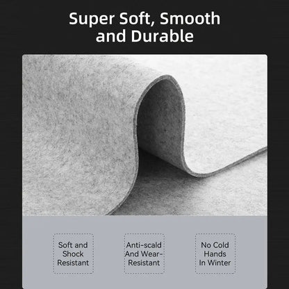 Gaming Accessories Wool Felt Mouse Pad Large Size Writing Mat Keyboard Mice Mat Non - slip Home Office Computer Desk Protector - RELUX.STORE