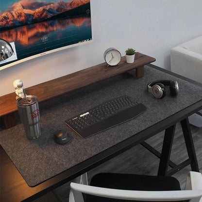 Gaming Accessories Wool Felt Mouse Pad Large Size Writing Mat Keyboard Mice Mat Non - slip Home Office Computer Desk Protector - RELUX.STORE