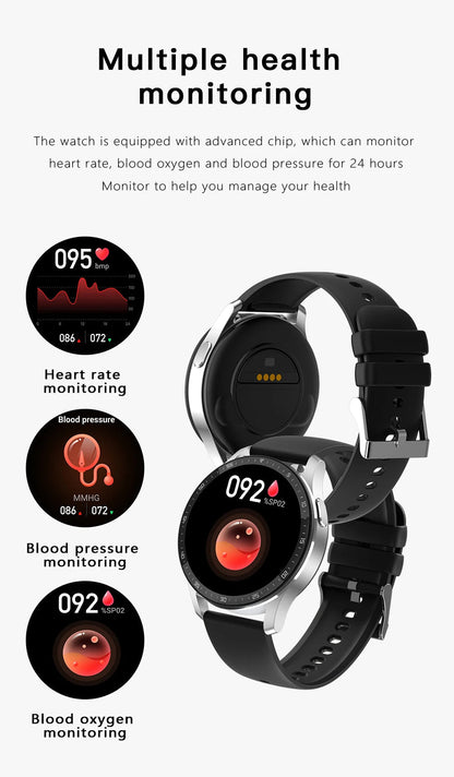 GEJIAN X10 Headset Smart Watch TWS Two In One Wireless Bluetooth Dual Headset Call Health Blood Pressure Sport Music Smartwatch - RELUX.STORE