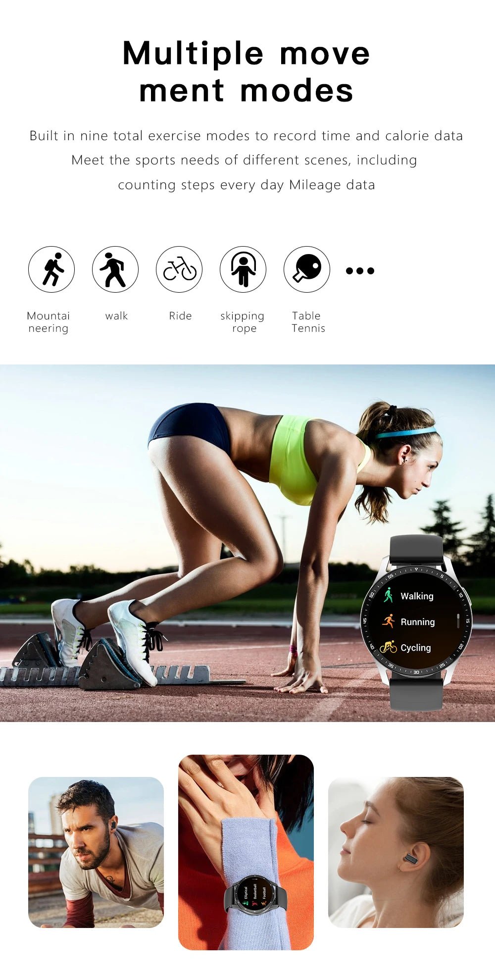 GEJIAN X10 Headset Smart Watch TWS Two In One Wireless Bluetooth Dual Headset Call Health Blood Pressure Sport Music Smartwatch - RELUX.STORE
