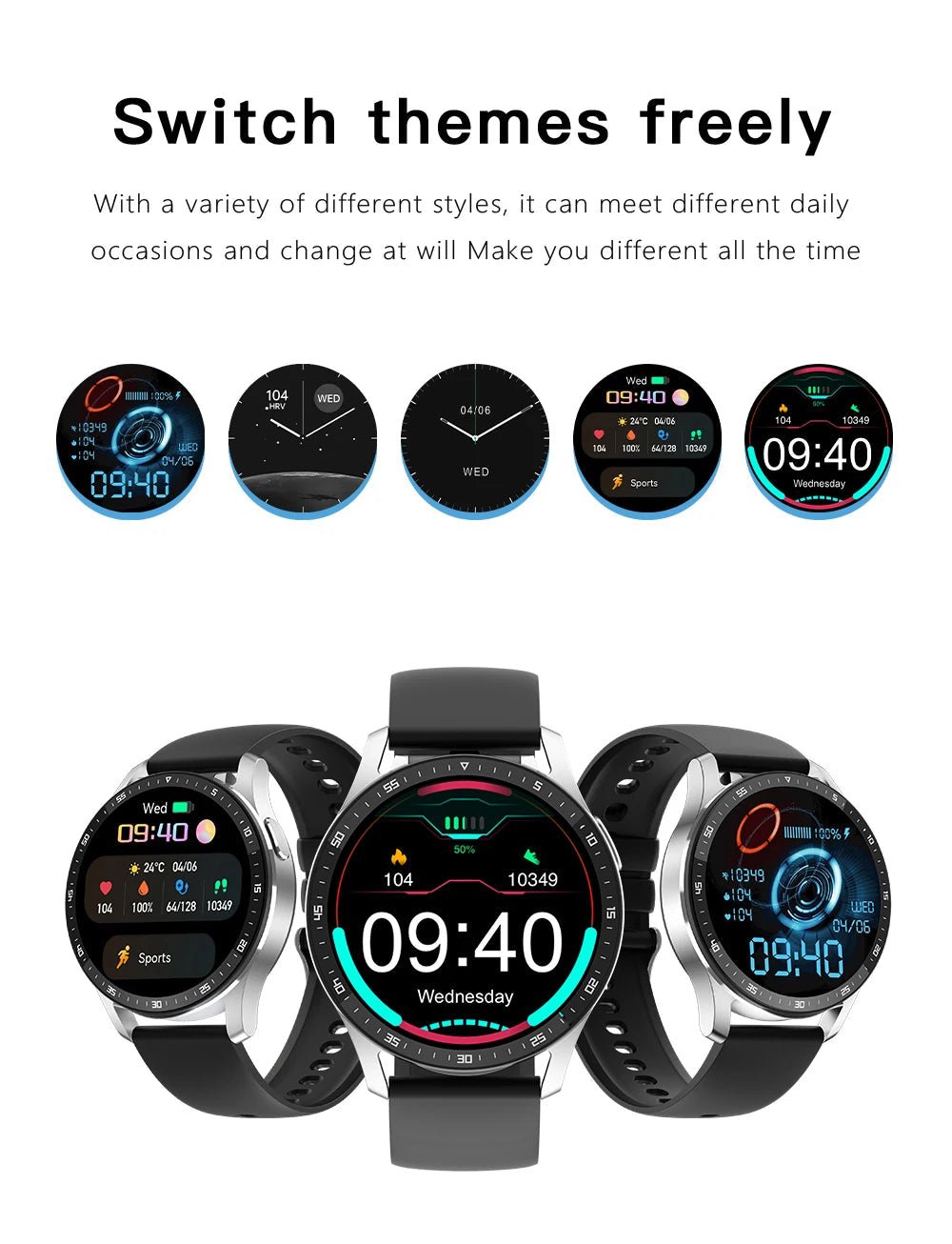 GEJIAN X10 Headset Smart Watch TWS Two In One Wireless Bluetooth Dual Headset Call Health Blood Pressure Sport Music Smartwatch - RELUX.STORE