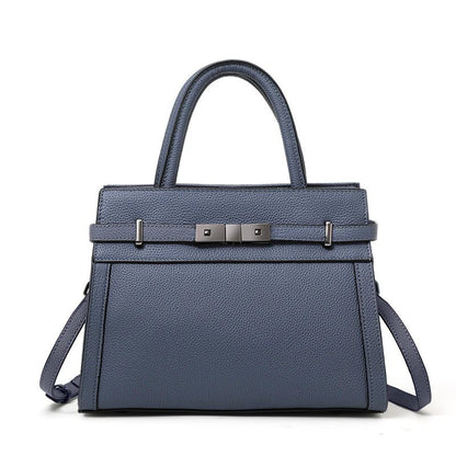 Genuine leather women's bag original first layer cowhide women's hand shoulder simple tote bag occupation - RELUX.STORE