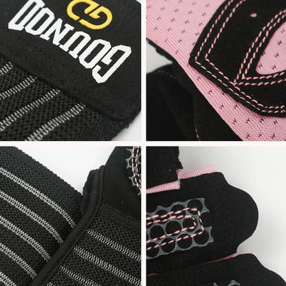 🧤 GOUNOD Weightlifting Gloves with Wrist Support – Breathable Anti - Slip Gym Gloves for Fitness, Powerlifting & Bodybuilding Training 💪 - RELUX.STORE