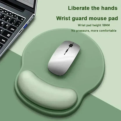 Gradient color mouse pad comfortable wrist rest non - slip mouse pad soft mouse pad wrist rest computer desktop silicone mouse pad - RELUX.STORE