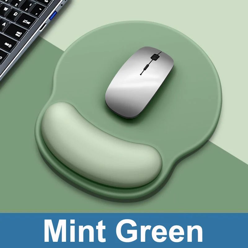 Gradient color mouse pad comfortable wrist rest non - slip mouse pad soft mouse pad wrist rest computer desktop silicone mouse pad - RELUX.STORE