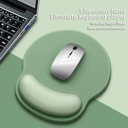 Gradient color mouse pad comfortable wrist rest non - slip mouse pad soft mouse pad wrist rest computer desktop silicone mouse pad - RELUX.STORE