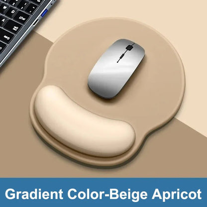 Gradient color mouse pad comfortable wrist rest non - slip mouse pad soft mouse pad wrist rest computer desktop silicone mouse pad - RELUX.STORE