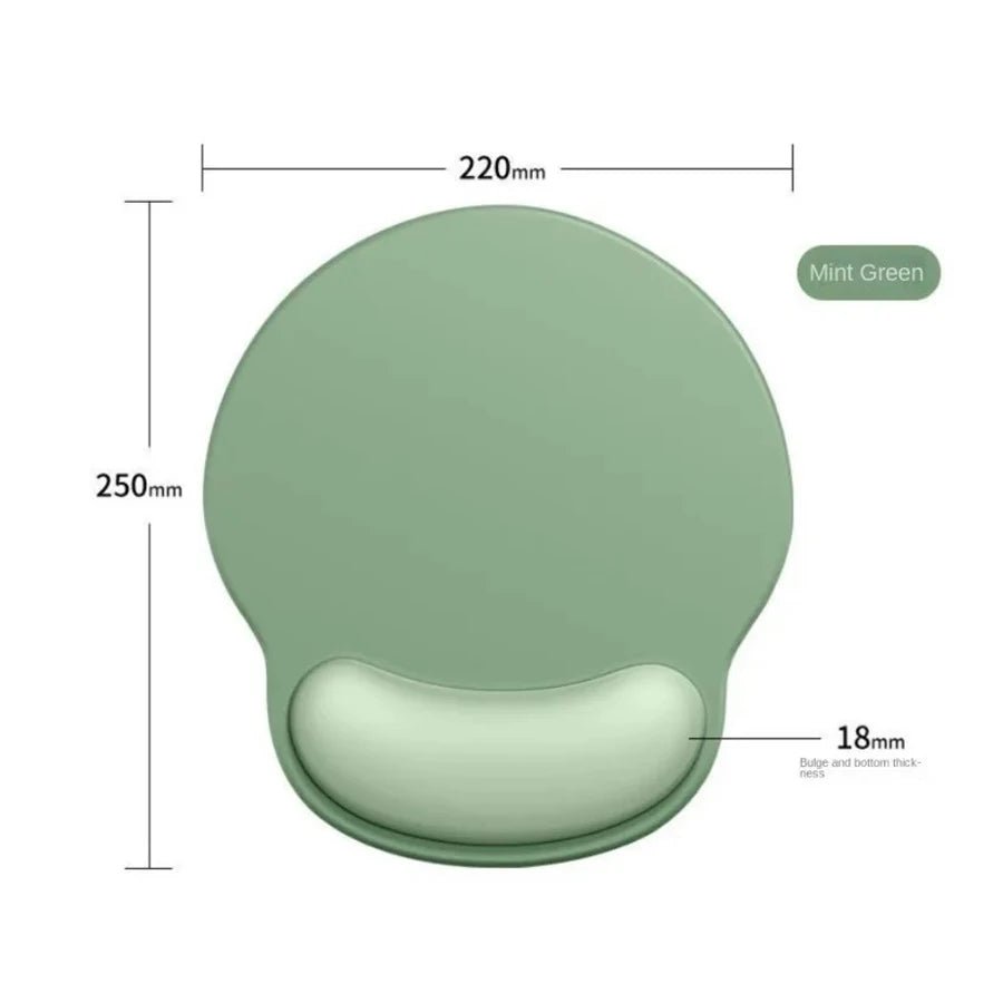 Gradient color mouse pad comfortable wrist rest non - slip mouse pad soft mouse pad wrist rest computer desktop silicone mouse pad - RELUX.STORE
