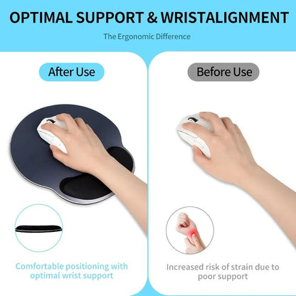 Gradient Mouse Pad Ergonomic Wrist Support Non Slip Mice Mat for Office Gaming - RELUX.STORE