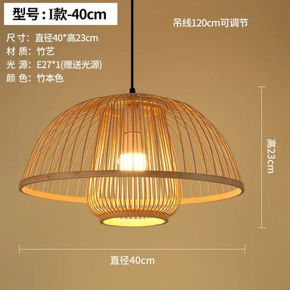 “Handmade Neo - Chinese Bamboo Chandeliers – Modern Retro Lighting for Restaurants, Hot Pot, Tea Rooms & Boutique B&Bs” - RELUX.STORE